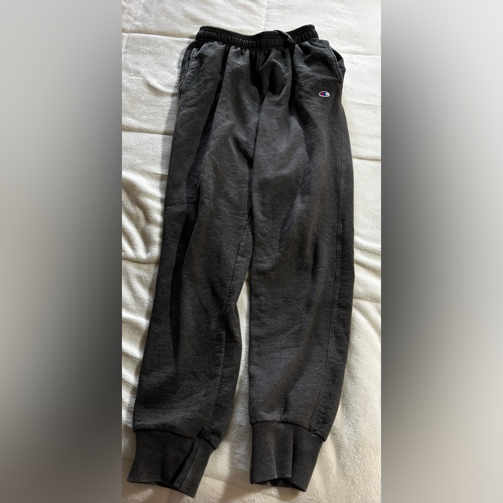 Dark grey champion sweat pants